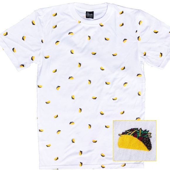 Taco print t-shirt - Picture 1 of 4